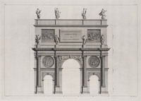 KG 11382
<br/>
Triomfboog
<br/>
<em>Picart, Bernard (1673-1733)</em>